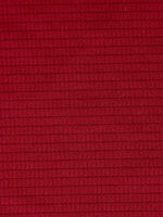 Red Contrast V-Neck Plus Size Bikini Top - Image 6