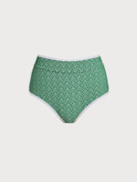 Green Geometric Full Coverage Surf Bottom - Image 6