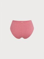 Red Gingham Plus Size Bikini Bottom - Image 5