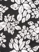 Black Floral Petal-Print Plus Size Bikini Bottom - Image 9