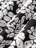 Black Floral Petal-Print Plus Size Bikini Bottom - Image 8