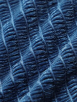 Blue Gradient Textured Bikini Top - Image 9