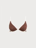 Dark Coffee Underwire Bikini Top - Image 6