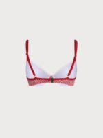 Red Gingham Underwire Plus Size Bikini Top - Image 8