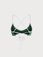 Green Geometric X Cross Surf Top - Image 6