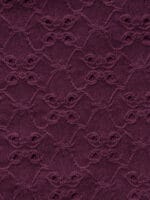 Burgundy Textured Criss-cross One-Piece Swimsuit - Image 8