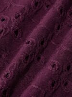 Burgundy Textured Tankini Top - Image 10
