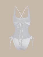 White X Cross One-Piece Swimsuit - Image 5