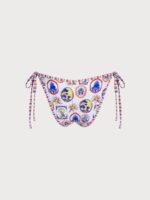 Multi Print Tie Bikini Bottom - Image 5