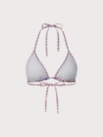 Multi Print Halter Bikini Top - Image 7
