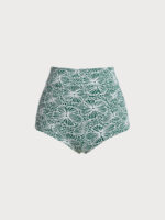 Green Jacquard Full Coverage Surf Bottoms - Image 6