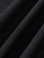 Black Wrap Cover-Up Midi Skirt - Image 8