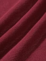 Wine Red Wrap Cover-Up Midi Skirt - Image 9