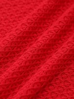 Red Crochet Cutout Cover-up Dress - Image 8