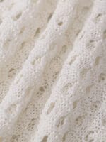 White Crochet Cover up Skirt - Image 7