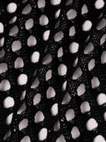 Black V Notch Plus Size Cover Up - Image 8