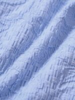 Light Blue Textured Bikini Bottom - Image 9