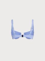 Coastal Light Blue Textured Underwire Bikini Top - Image 7
