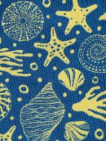 Blue Reversible Print Twist Bikini Top - Image 10