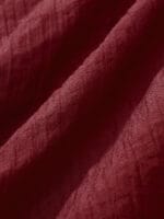 Wine Red Lyocell Cover Up Shirt - Image 12