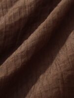 Brown Lyocell Cover Up Shirt - Image 9