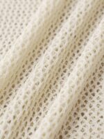 Beige Round Neck Cover-up Dress - Image 8