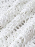 White Crochet Cover-Up Skirt - Image 3