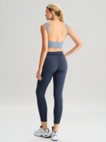 Light Blue U-Back Tank Top - Image 3