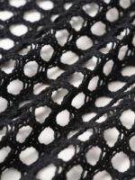 Black Crochet Cover-up Cardigan - Image 9