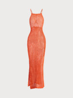 Orange Cover-up Dress - Image 6