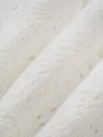 White Double-Layer Crochet Cover-Up Skirt - Image 8