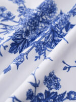 Blue Floral Full Coverage Surf Bottom - Image 4