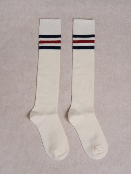 Color Striped Long Cotton Socks