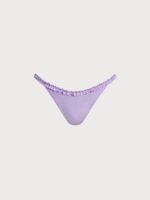 Purple Ruffled Bikini Bottom - Image 4