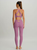Pink Cut Out Leggings 24" - Image 3