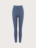 Blue Cut Out Leggings 24" - Image 7