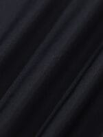 Black V-Neck Ruched Tummy Control One-Piece Swimsuit - Image 9