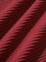 Wine Red Plunge Belted One-Piece Swimsuit - Image 8