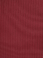 Wine Red Plunge Belted One-Piece Swimsuit - Image 9