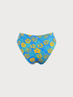 Floral Mid Cut Leg Plus Size Bikini Bottom - Image 6
