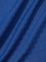 Blue Jacquard Plus Size Bikini Bottom - Image 8