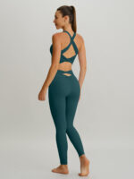 Blue Spruce Twist X-Cross Sports Bra - Light Support - Image 5