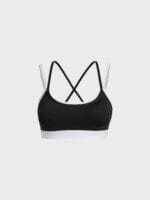 Black Contrast Bralette Sports Bra - Image 7