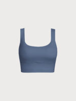 Blue Twist X-Cross Sports Bra - Light Support - Image 6
