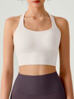 Lvory Halter Twist Back Sports Bra - Image 3