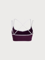 Purple X Cross Sports Bra - Light Support - Image 8