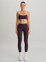 Purple X Cross Sports Bra - Light Support - Image 5