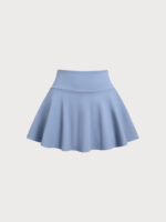Blue A-Line Sports Skirt - Image 6