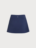 Blue Side Slit A-line Sports Skirt - Image 8