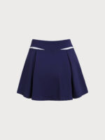 Navy V-Stripe Sport Skirt - Image 7